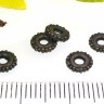 Купить Рондели 076 колёсики 6*6*1,3мм античная бронза (литьё) (20шт.) с доставкой по России