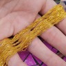 Шнур с замочком 39 Цепочка для кулона кручёная 2*0,5мм золотистая (Brass) (42см) Купить Шнур с замочком 39 Цепочка для кулона кручёная 2*0,5мм золотистая (Brass) (42см) с доставкой по России