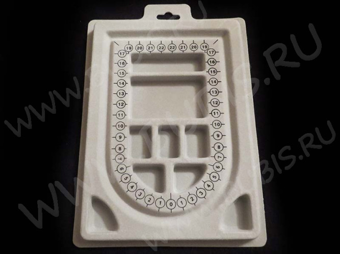 Сборочный столик 04 компактный 23*15,5*1,3см серый (инструменты для бижутерии)