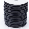 Полиуретановый шнур 13 3мм ПОЛЫЙ чёрный матовый (1м) Купить Полиуретановый шнур 13 3мм ПОЛЫЙ чёрный матовый (1м) с доставкой по России