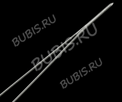 Приспособление для нанизывания 02 маленькое 57*0,2мм никель (Iron)