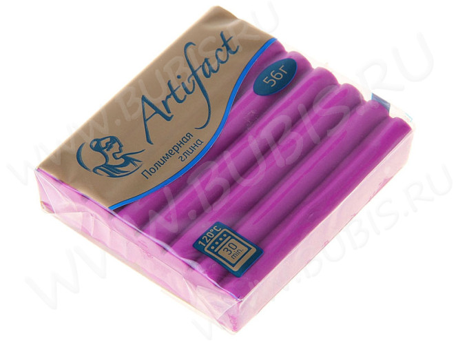 Полимерная глина Артефакт 415 пурпурный классический 56г.
