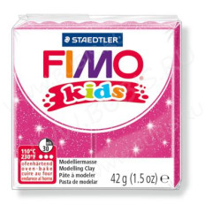 Полимерная глина FIMO Kids Блестящий розовый 8030-262 (42г)