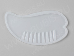 Молд 233 для эпоксидной смолы 117*74*5мм Расчёска гребешок (силикон)