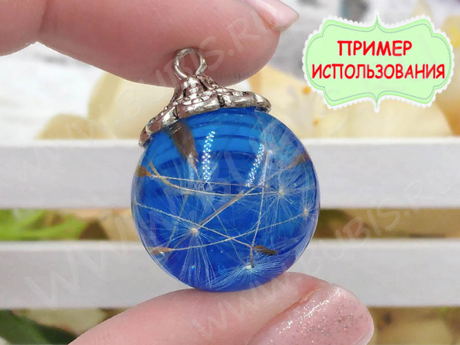 Ювелирная смола 05 УФ отверждения мягкая (гибкая) Soft UV RESIN (50г) (Bubis Craft)