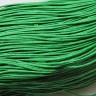 Купить (СКИДКИ!!!) Вощёный х/б шнур 1мм зелёный (ок. 70м) с доставкой по России