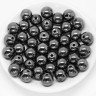 Купить (ОПТ) Бусина округлая 10мм Гематит (камни) (НИТЬ) с доставкой по России