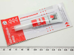 Клей 22 Супер клей АДМ универсальный 1,5г (инструменты для бижутерии)