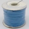 Вощёный полиэстеровый шнур "корейский" 1,5мм голубой (1м) Купить Вощёный полиэстеровый шнур "корейский" 1,5мм голубой (1м) с доставкой по России
