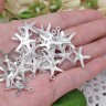 Купить (СКИДКИ!!!) Подвеска Морская звезда 01 19,3*18,8*1,9мм серебристая (литьё) (10шт.) с доставкой по России