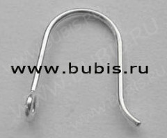 Швензы-крючки №009 14*13мм Sterling Silver (1 пара)