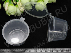 Контейнер для хранения 18 соусник с крышкой 5,8*5*3см прозрачный (пластик)