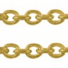 Купить Цепочка I022 с простым плетением звено 2*1,7мм золотистая (Iron) (50см) с доставкой по России