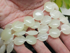 Бусина каменная Круг 29 16*16*6,5мм Мраморный Оникс светлый (камни)