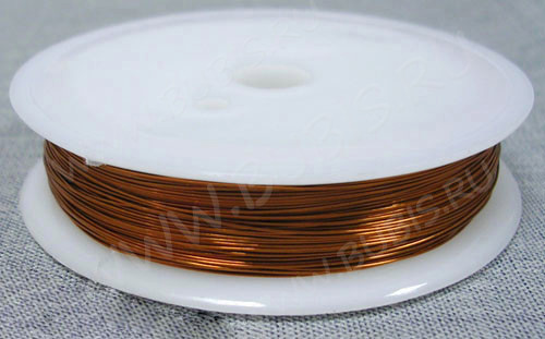 Проволока медная 02 толщина 0,2мм медная (Copper) (35м)