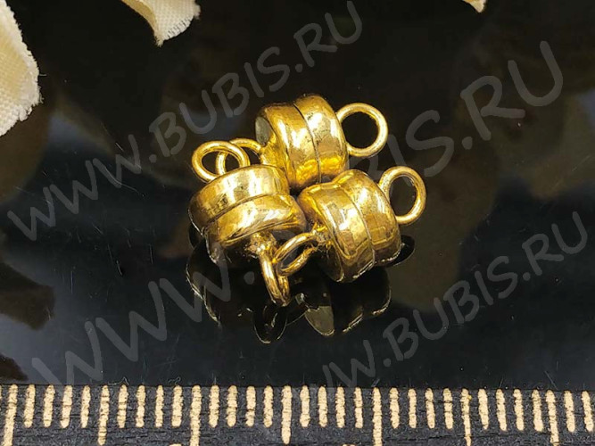 Магнитный замочек №44 10,5*6*6мм золотистый (Brass)