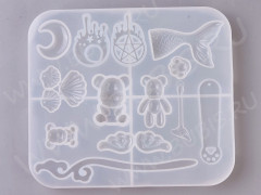 Молд 193 большой для эпоксидной смолы Микс форм (силикон)