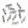 Концевик 139 слайдер зажим трубочка для лент 16*5,5*4мм цвет платины (Хирургическая сталь)(5шт) Купить Концевик 139 слайдер зажим трубочка для лент 16*5,5*4мм цвет платины (Хирургическая сталь)(5шт) с доставкой по России