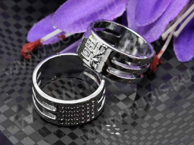 Инструмент Кольцо Приспособление для открывания разжимания колечек 02 20*20*8,5мм цвет платины (сплав) (инструменты для бижутерии)