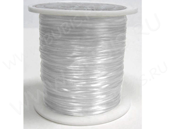 Резинка 04 спандекс 0,8мм прозрачный (катушка ок.10м)