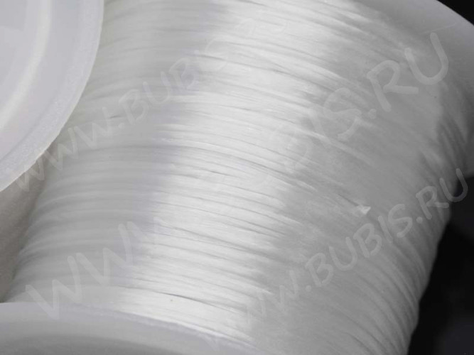 Резинка 04 спандекс 0,8мм прозрачный (катушка ок.10м)