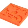 Купить Молд 007 Зверюшки 8*8*0,55см рыжий (силикон) (инструменты для моделирования) с доставкой по России