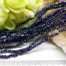 Бусина кристалл гранёный абакус 3*3*2мм стальной т.синий с АВ полупрозрачный (имитация Сваровски) (50шт.) Купить Бусина кристалл гранёный абакус 3*3*2мм стальной т.синий с АВ полупрозрачный (имитация Сваровски) (50шт.) с доставкой по России