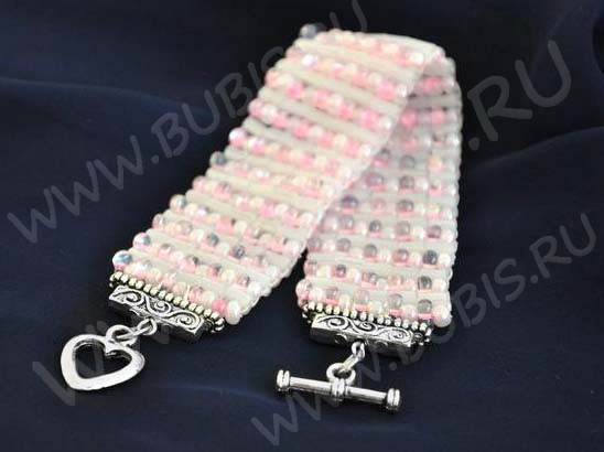 Разделитель 20 на 3 нити 18*5*4,5мм античная бронза (литьё)