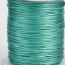 Купить Вощёный полиэстеровый шнур "корейский" 2мм бирюзовый (1м) с доставкой по России