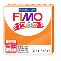 Полимерная глина FIMO Kids Оранжевый 8030-4 (42г)