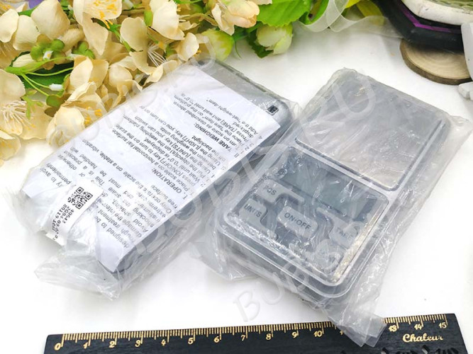 Весы 02 мини ювелирные карманные 0,01г до 200г (инструменты для бижутерии)