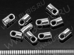 Концевик 014 7*4*4мм цвет платины (Brass) (10шт.)