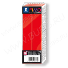 Полимерная глина FIMO Professional Красный 8041-200 (454г)