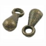 Капелька - окончание для цепочки 01 6,8*2,7*2,7мм античная бронза (литьё) (10шт.) Купить Капелька - окончание для цепочки 01 6,8*2,7*2,7мм античная бронза (литьё) (10шт.) с доставкой по России