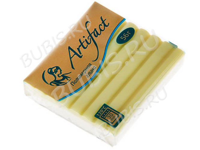 Полимерная глина Артефакт 537 шифон лимонный мармелад 56г.