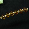 Купить Рондель со стразами 12 разделитель 4*2мм золотисто-прозрачный (Brass и стекло)(10шт) с доставкой по России