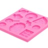 Молд 009 Вкусняшки 8*8*0,55см розовый (силикон) (инструменты для моделирования) Купить Молд 009 Вкусняшки 8*8*0,55см розовый (силикон) (инструменты для моделирования) с доставкой по России