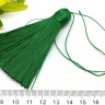 Купить Декоративный элемент 074 Кисть струящаяся 80*12мм зелёная (декоративные элементы) с доставкой по России