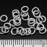 Купить Колечки обычные 4*0,7мм серебристые (Iron) (7г. ок. 200шт.) с доставкой по России