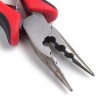 Купить Тонкогубцы (утконосы короткие) 19 с Кримпером для обжимных бусин и концевиков 130мм с красно-чёрными ручками (инструменты для бижутерии) с доставкой по России