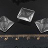 Кабошон стеклянный 38 Квадрат выпуклый 15*15*5мм прозрачный (стекло) Купить Кабошон стеклянный 38 Квадрат выпуклый 15*15*5мм прозрачный (стекло) с доставкой по России