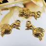 (СКИДКИ!!!) Подвеска Птичка 03 3D 18*7*2,5мм античное золото (литьё) (10шт.) Купить (СКИДКИ!!!) Подвеска Птичка 03 3D 18*7*2,5мм античное золото (литьё) (10шт.) с доставкой по России