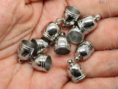 Концевик 019 13,5*10*10мм цвет платины (Brass)