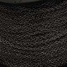 Купить Цепочка I117 звено 4*3мм чёрный никель (Iron) (50см) с доставкой по России