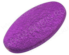 Бусина Овал 14 пупырчатый 33,5*19*8мм сиреневый металлик непрозрачный (акрил)