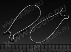 Швензы-петли №05 33*14*0,7мм цвет платины (Brass) (1 пара)