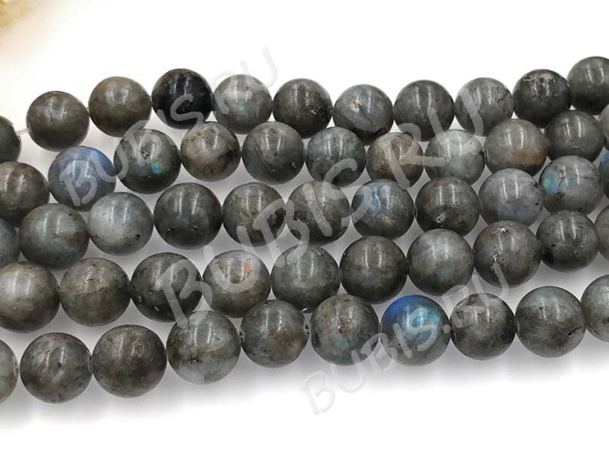 Бусина округлая 12мм Лабрадорит натуральный (камни)
