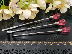 Комплект для работы со смолой 06 3 металлических палочки 9,5-10,5мм  (инструменты для бижутерии)