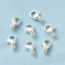 Купить Замочек карабин №120 9*5,5*3,5мм серебристый Sterling Silver Plated (LUX Китай)(Хирургическая сталь) с доставкой по России
