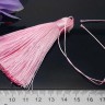 Купить Декоративный элемент 074 Кисть струящаяся 80*12мм розовая (декоративные элементы) с доставкой по России